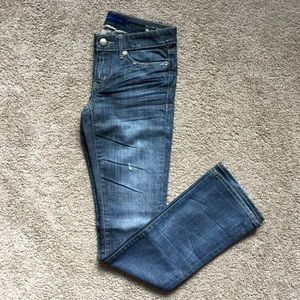 Martin + Osa Jeans Bootcut Distressed Denim
